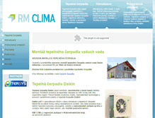 Tablet Screenshot of klimatizace-cerpadla.cz